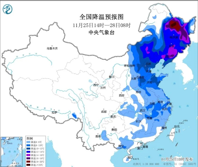 寒潮大風(fēng)預(yù)警！船舶作業(yè)、航行須注意！