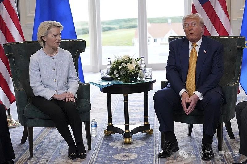 歐盟以“開放市場+6000億投資+7500億購美能源”，換來特朗普15%對等關稅